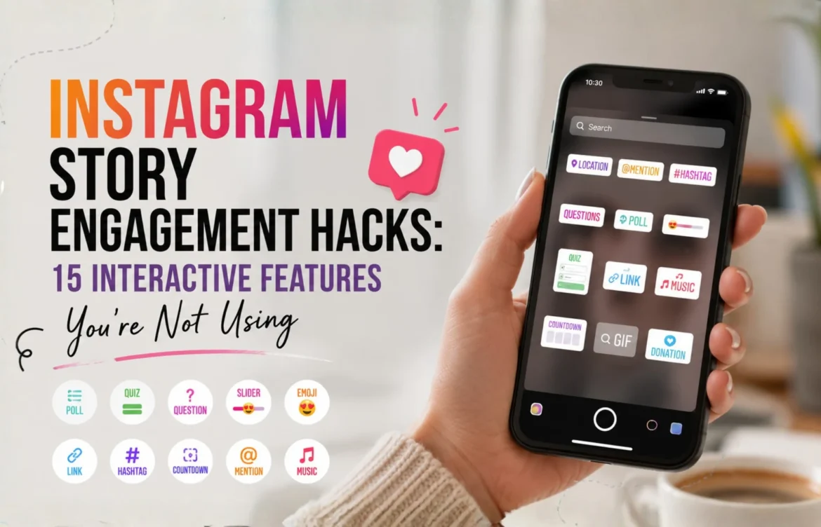 Instagram Story Engagement Hacks: 15 Interactive Features You’re Not Using