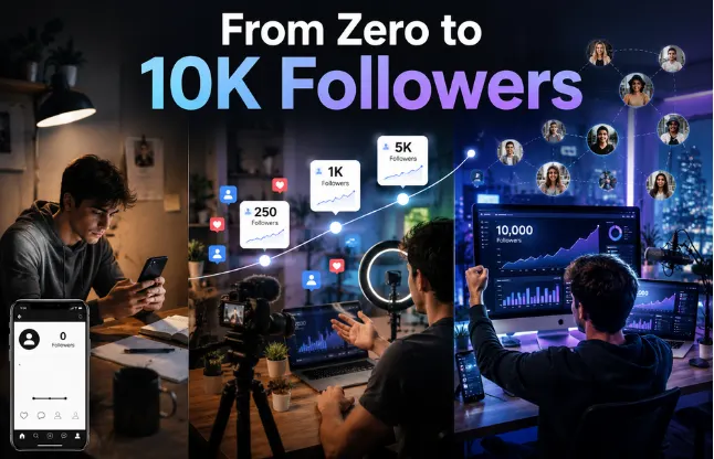 From Zero to 10K Followers: A Realistic Social Media Growth Roadmap
