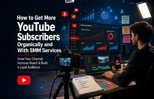 How to Get More YouTube Subscribers Organically and With SMM Services