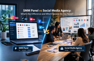 SMM Panel vs Social Media Agency comparison for social media marketing